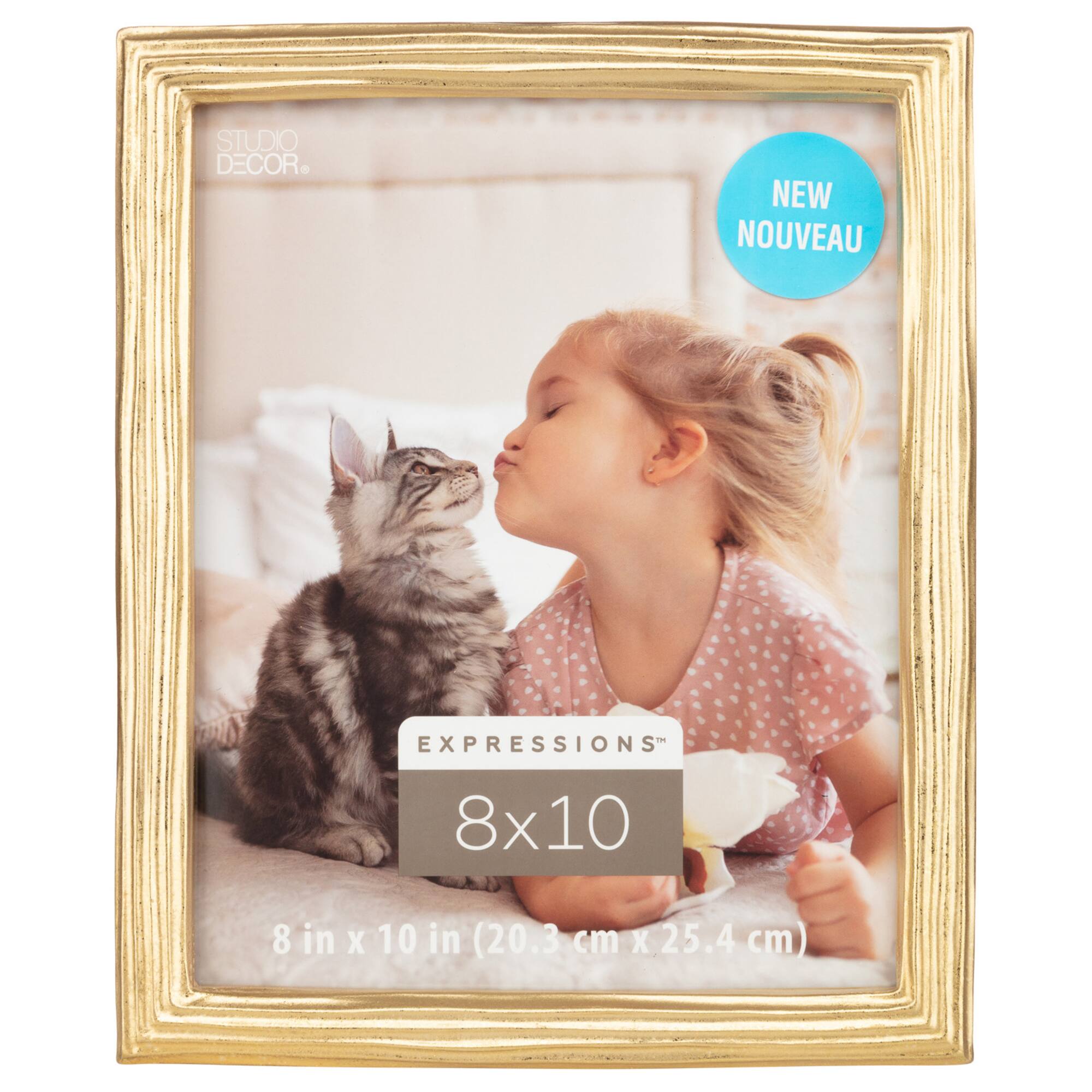 Expressions™ 8" x 10" Gilded Gold Frame by Studio Décor®